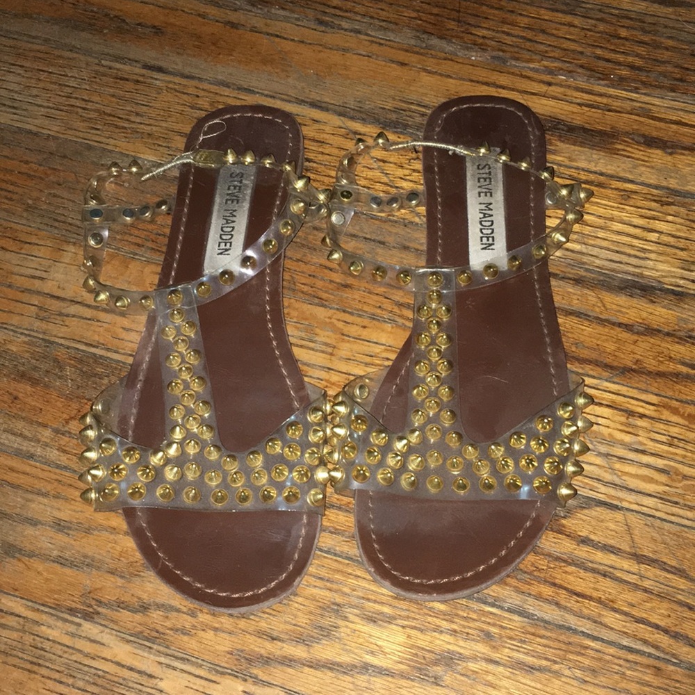Gold Studded sandals
